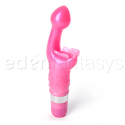 G Spot Vibrator Butterfly kiss platinum edition Pink