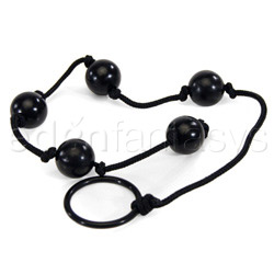Anal Bead Onyx love beads 12