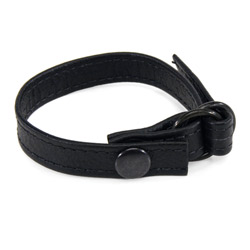 Cock ring Penis ring Leather cinch
