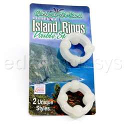 Silicone island ring-glow