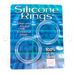 Cock ring - Silicone rings set