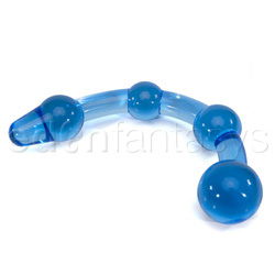 Anal Bead - Acrylic XTS pleasure curve (Blue)