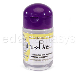Sex oil - Pheromones massage oil (ginger-lime)