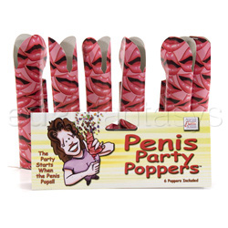 Penis party poppers