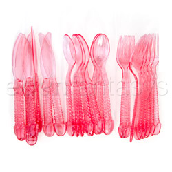 Penis party utensils