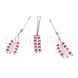 Nipple Jewelry - Nipple and Clitoral Non-Piercing Body Jewelry Ruby