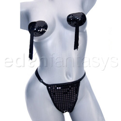 Panty And Pasties Set - Showgirl