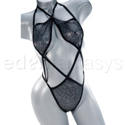 Sensual lingerie exotic web teddy