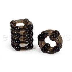Cock ring Penis ring Buckshot silicone rings Blue