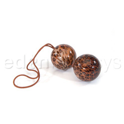 Tera Patrick's leopard duotone balls