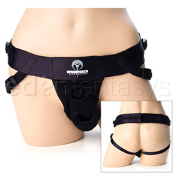 Double strap harness - Deuce male harness (Black)