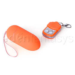 Egg vibrator - Vibrating egg 10-speed remote controlled (Orange)