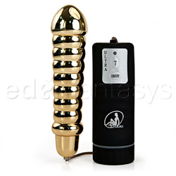 Bullet vibrator - Rocket bullet (Black / Gold)