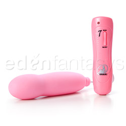 Bullet vibrator - Large soft bullet (Pink)