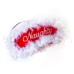 Bondage mask - Reversible naughty or nice mask