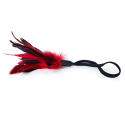 Tickler Pleasure feather Red