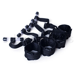 Ankle and wrist restraint - Deluxe door jam cuffs