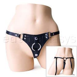G String Harness Simply sexy leather strap on