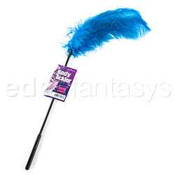 Tickler - Ostrich feather (Teal)