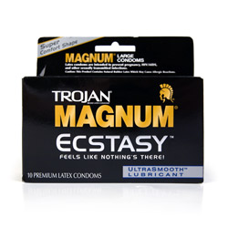 Condom, Male condom - Trojan magnum ecstasy