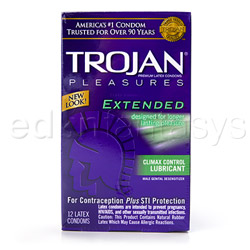 Condom, Male condom - Trojan extended pleasure