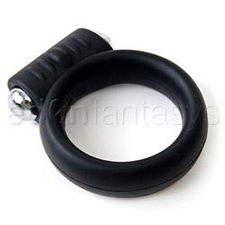 Cock ring, Penis ring - Vibrating C-ring (Black)
