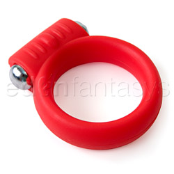 Cock ring, Penis ring - Vibrating C-ring (Red)