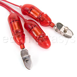 Nipple clamp - Red hots Blazing love clamps