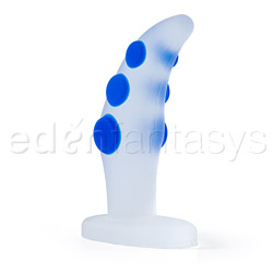Butt plug - Kayden's frosted ice silicone P-spot plug