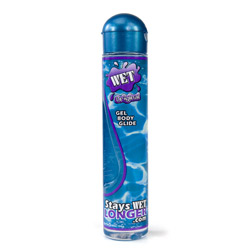 Wet gel lubricant