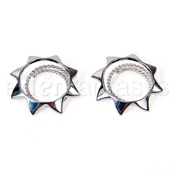 Silver sun nipple shields