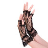 Glove - Fingerless ruffle gloves