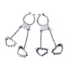 Nipple Jewelry - Silver heart and star nipple charms