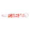 Buy Glass dildo - Gold ribbed love wand (3/4 Glass dildo - Gold ribbed love wand (3/4