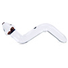 Curved glass dildo designed for g-spot stimulation