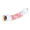 Ribbed glass g-spot sex toy