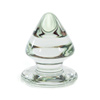 Smooth glass butt plug