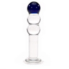 Non-porous glass dildo with tightly spaced knobs