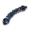 Double ended and intricately detailed glass dildo Double ended and intricately detailed glass dildo