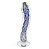 Expertly handcrafted inside out lattachino g-spot curved dildo shaft