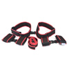 Six piece assortment that includes cumfy cuffs, cumfy cuffs extensions and thigh cuffs Six piece assortment that includes cumfy cuffs, cumfy cuffs extensions and thigh cuffs