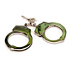 Authentic police chrome handcuffs with two keys Authentic police chrome handcuffs with two keys