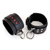Wrist Cuff - Hearts leather wrist cuffs
