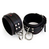 Ankle Cuff - Hearts leather ankle restraints