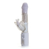 Multispeed rotating dildo with butterfly clitoris stimulator