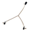 Weighted nipple clamps