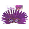 Sexy feather eye-mask that's perfect for masquerades and anonymous parties