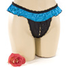 Sunset neon crotchless panty