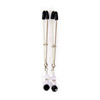 Beaded nipple clamps