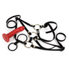 Menage a trois for two harness set
